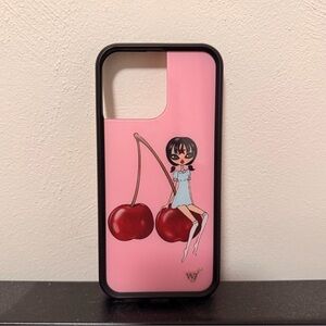 Pink Cherry Girl Phone Case